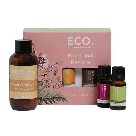 Eco Modern Essentials Aroma Essential Oil Emotional Restore Pack