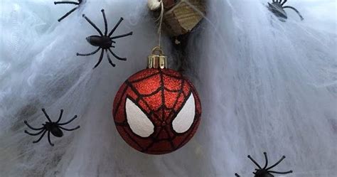 How to make a Spiderman Halloween decoration from an old Christmas ...