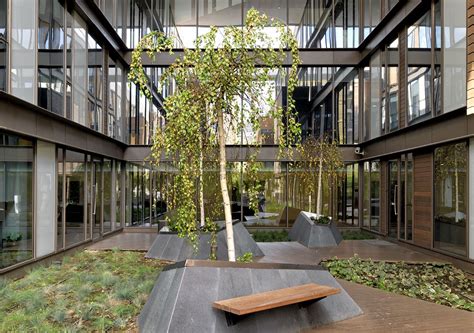 Office Courtyard Landscape