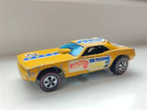 Mattel Hot Wheels Hemi Hauler Opening Body Vintage Yellow Hong Kong Picclick Uk