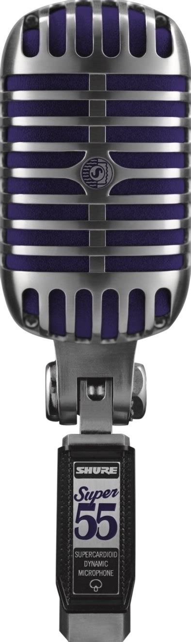 Shure Deluxe Vocal Microphone Chrome Silver Super 55 Buy Best