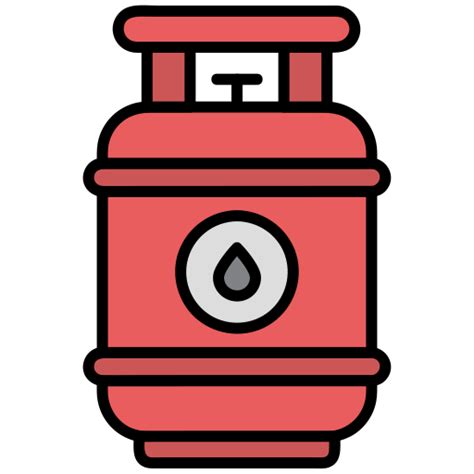 Gas Cylinder Generic Color Lineal Color Icon