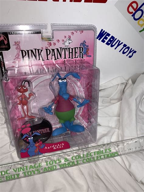 Pink Panther Blue Aardvark And Ant Anteater Action Figure