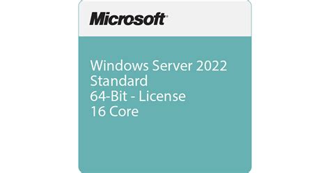 Microsoft Windows Server 2022 Standard 64 Bit License P73 08328