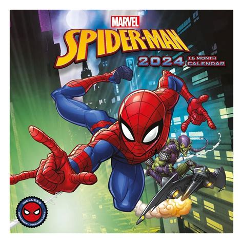 Marvel Spider Man Calendar Merchoid