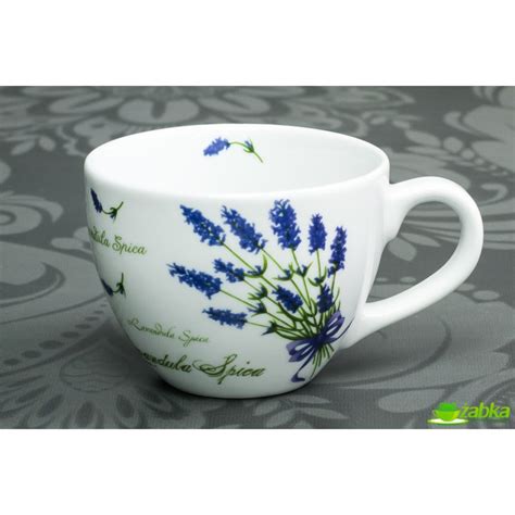 LUBIANA Lawenda Jumbo Kubek 500 ml Żabka Hurtownia Porcelany