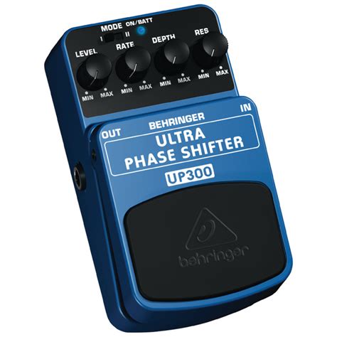 Disc Behringer Up300 Ultra Phase Shifter Phaser Effects Pedal Gear4music