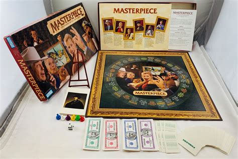 Masterpiece Game - 1996 - Parker Brothers - Great Condition | Mandi's ...