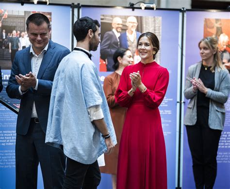 Crown Princess Mary Attends Opening Reception Of Copenhagen