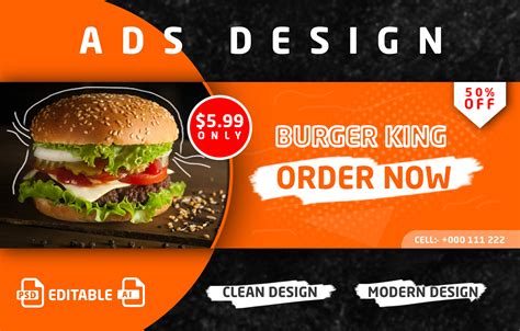 I will design eye catchy ads for your business or social media for $10
