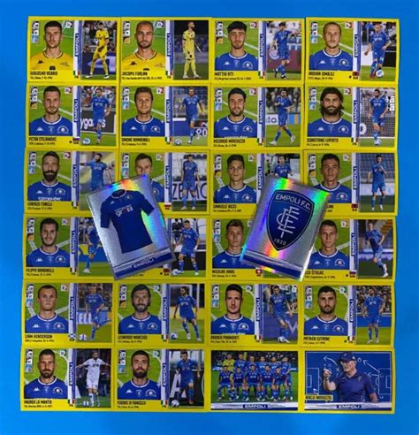 FIGURINE CALCIATORI PANINI 2021 22 2022 Squadra EMPOLI Completa 26