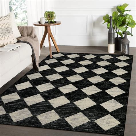 Amazon Lahome Machine Washable Area Rug X Soft Large Bedroom