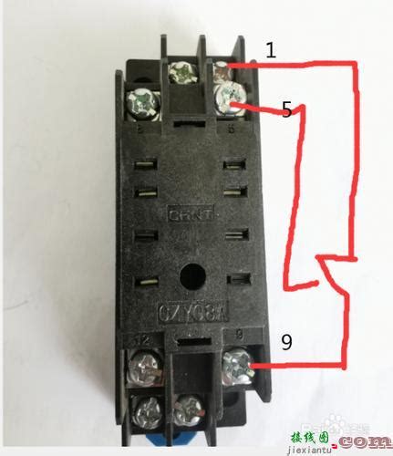 中间继电器接线图图解，24伏中间继电器接线图图解 接线图网