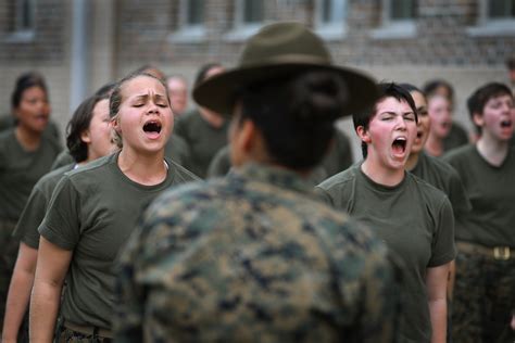 Marine Corps boot camp, job titles to be gender neutral by April