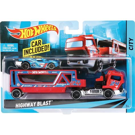 Hot Wheels Náklaďák Highway Blast Maxíkovy hračky