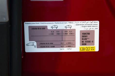 Peugeot 3008 Tyre Pressure Carsguide