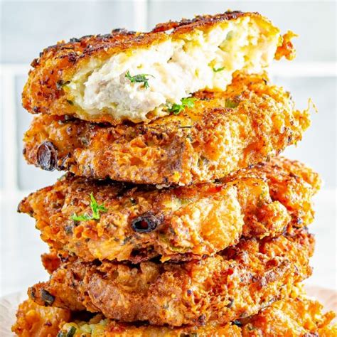 Cheesy Chicken Fritters Recipe Sweet Pea S Kitchen