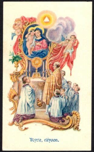 Santino Antico De La Madonna Andachtsbild Image Pieuse Holy Card