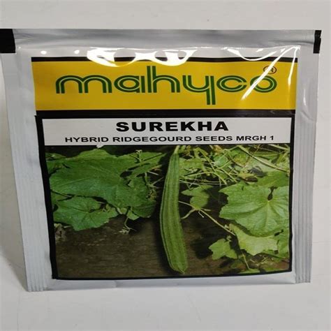 Mahyco Surekha Mrgh Hybrid Ridge Gourd Seeds Packaging Type Packet