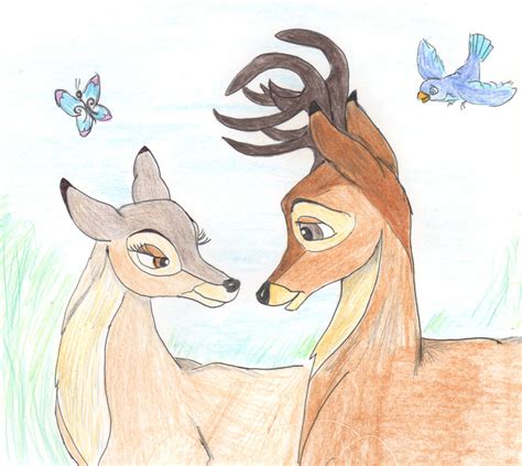 Bambi And Faline By Greydeer2010 On Deviantart