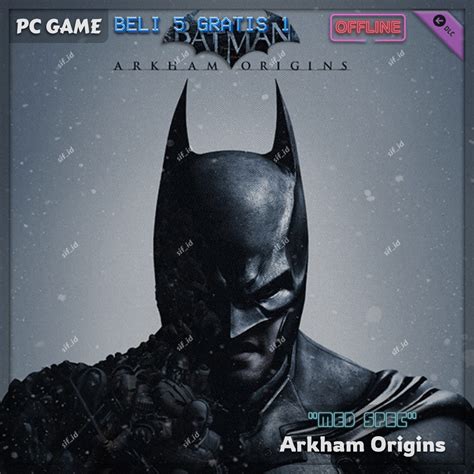 Jual Batman Arkham Origins Complete Edition Pc Game Dvd Game Pc