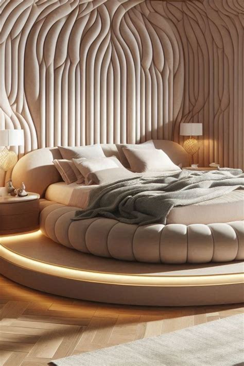 Современный дизайн: круглая кровать в интерьере in 2024 | Hotel