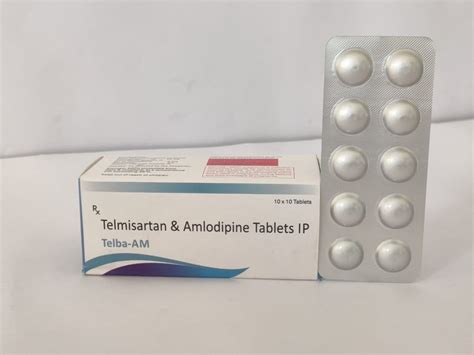 Telba Am Telmisartan And Amlodipine Tablets Ip Prescription Treatment