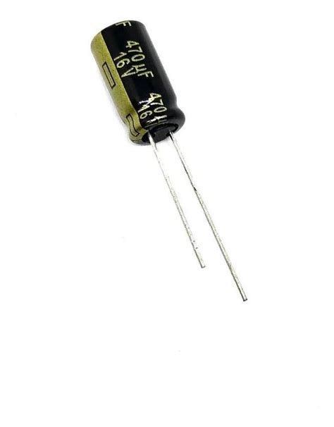 Capacitor Elco Uf V X Mm Eeu Fm C Lb Panasonic Mercadolivre