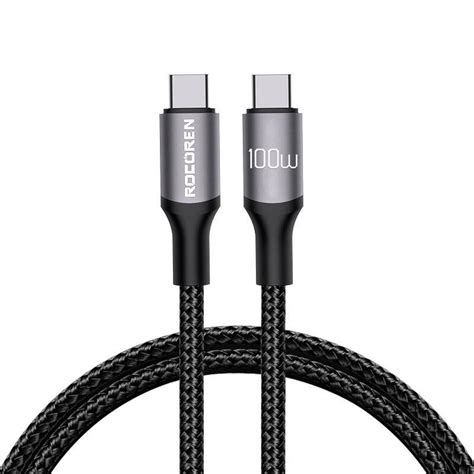 Kabel Usb C Do Usb C Rocoren Retro Pd W M Pozostale Sklep Empik