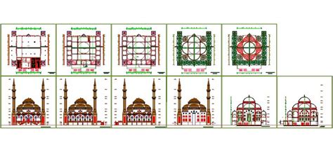 Dwg Adı Autocad cami çizimi İndirme Linki dwgindir