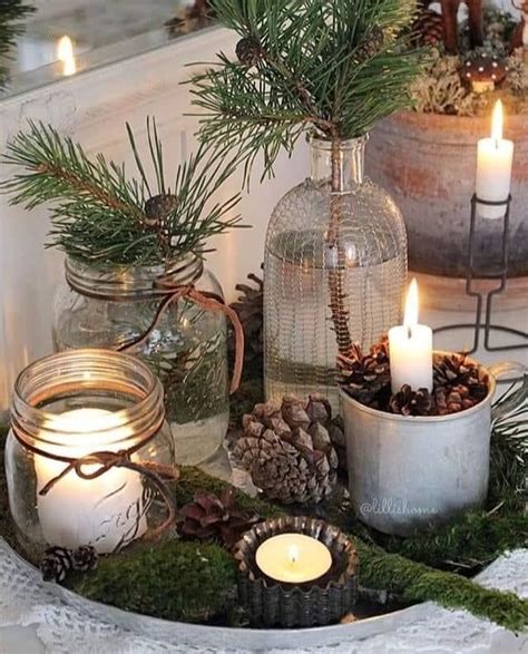 Pin P Candle Lights Juledekoration Ideer Indend Rs Julepynt