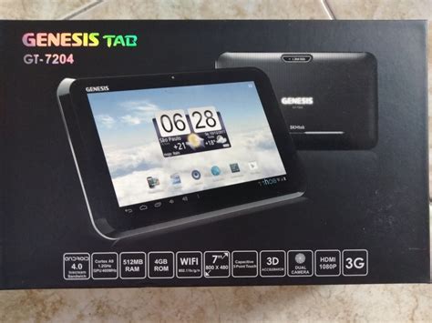 Génesis Tablet Nueva Mercado Libre