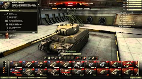 World Of Tanks T1 Heavy Full Review And Gameplay YouTube