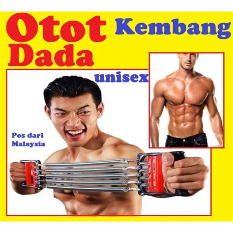 Latihan Senaman Spring Gim Pengembang Otot Dada Lengan Exercise Leg Arm