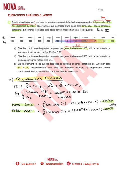 Mp Ejercicios An Lisis Cl Sico Ejercicios An Lisis Cl Sico