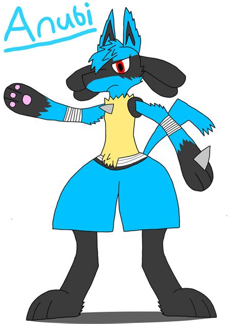 Anubi the Lucario by Jameswork on DeviantArt