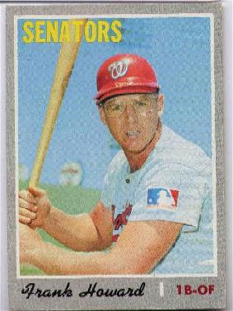 Curly W Cards: Face of the Senators: Frank Howard