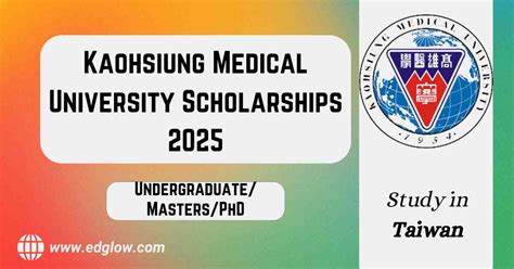 Kaohsiung Medical University Scholarships 2025 | EdGlow