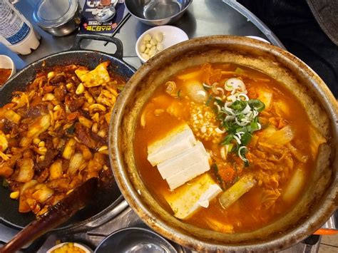 돼지김치 구이 맛집 삼산 회관 교대점 네이버 블로그