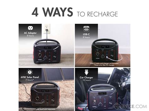 Tenergy T320 Portable Power Station 300Wh Backup Lithium Battery ...