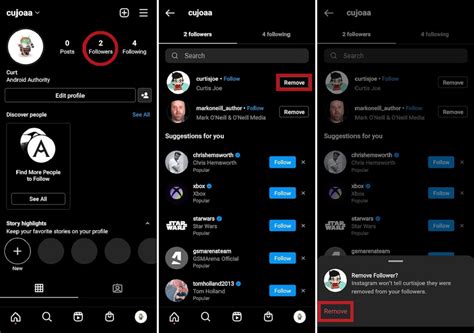 How To Remove Followers On Instagram Android Authority