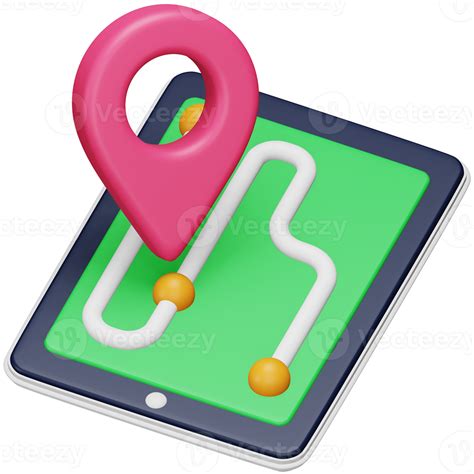 Gps Tracking 3d Rendering Isometric Icon 14011388 Png