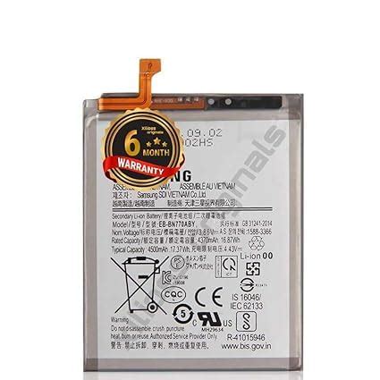 XILIOES ORIGINALS EB BN770ABY Battery For Samsung Galaxy Note 10 Lite