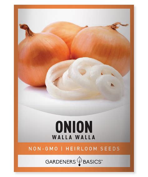 Walla Walla Sweet Onion Seeds Gardeners Basics