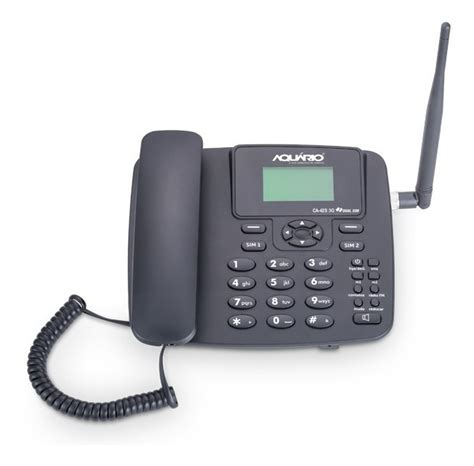 Telefone Celular Rural De Mesa Aquário Ca 42s 3g Dual Chip R 325 00