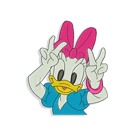 Daisy Duck Machine Embroidery Designs And Svg Files