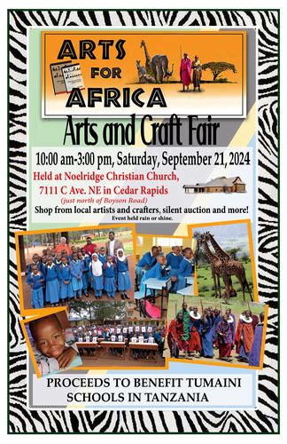 Arts For Africa Art And Craft Fair Hoopla