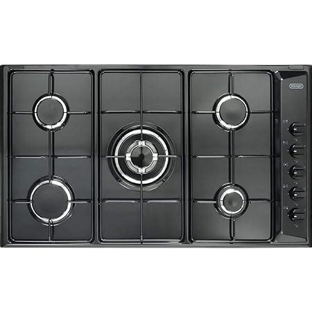 De Longhi Nl Dd Piano Cottura A Gas Fuochi Da Cm Colore Nero