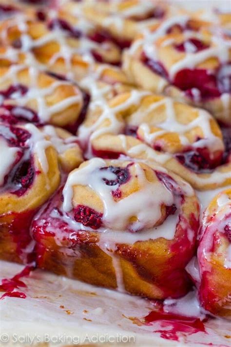 Raspberry Cinnamon Rolls Foods And Dessert Pinterest Cinnamon