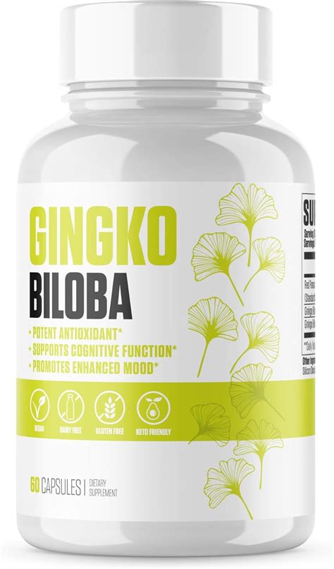 Amazon Ginko Biloba New Ginko Biloba Supplement Pills W Max